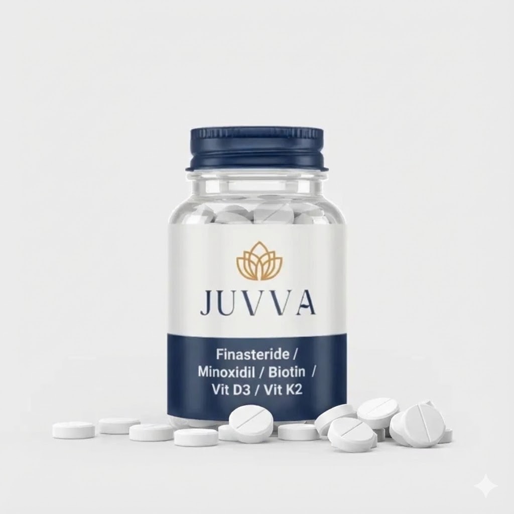 finasteride / minoxidil / biotin / vit d3 / vit k2